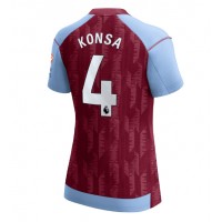 Aston Villa Ezri Konsa #4 Domaci Dres za Ženska 2023-24 Kratak Rukav